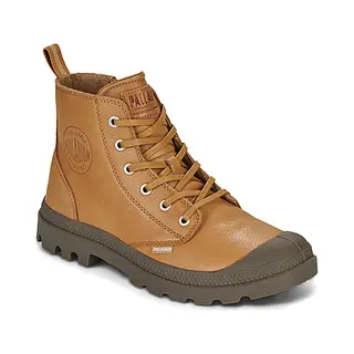 Shoes Palladium | Pampa Hi Zip Lth Ess | Dear Brown