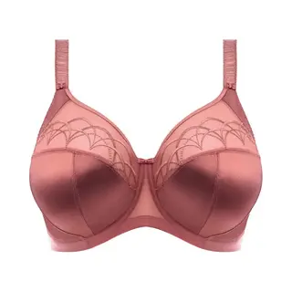 Elomi Cate Uw Bra Dames Beha - Rosewood - Maat 85H (Eu)