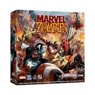 Cmon | Marvel Zombies, Core Box | Miniatures Board Game | Ages 14 Plus | 1-6 Players | 60 Minutes Playing Time