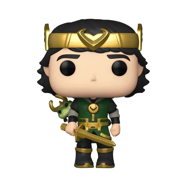 Funko Pop - Marvel, Kid Loki (Metallic) thumbnail