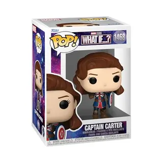 Funko Pop! Vinyl, Marvel - What If - 1602 Captain Carter - Collectable Vinyl Figure - Gift Idea - Official Merchandise - Toys For Kids & Adults - Tv
