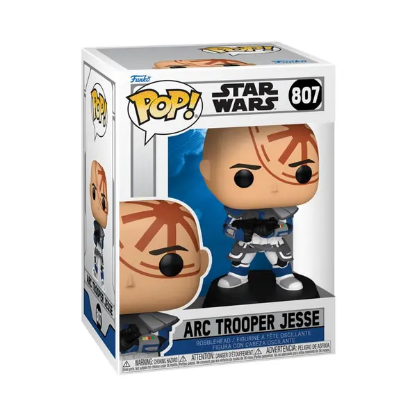 Star Wars Arc Trooper Jesse (Chase Edition Möglich!) Vinyl Figur 807 Funko Pop! Multicolor thumbnail