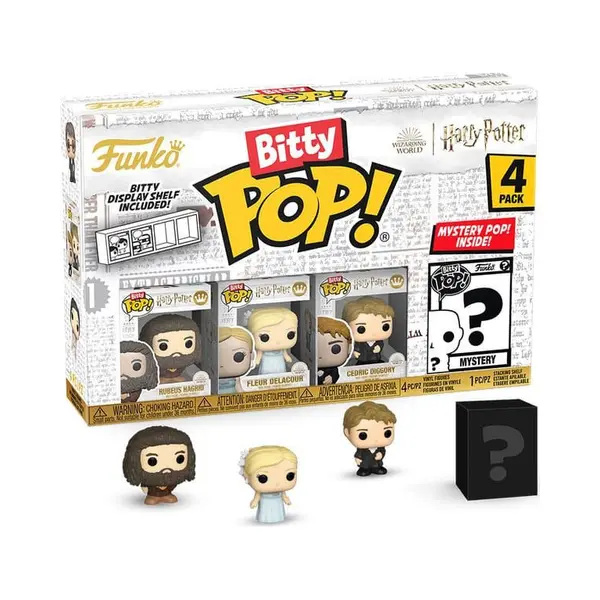 Funko Bitty Pop! Hp Gof - Hagrid 4pkund Eine Überraschungs-Mini-Figur - 0.9 Inch (2.2 Cm) - Harry Potter Sammlerstück Stapelbares Display-Regal thumbnail