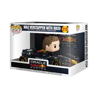 Funko Pop! Rides Super Deluxe, Red Bull - Max Verstappen With RB20 - Sammelbare Vinylfigur - Geschenkidee - Offizielles Merchandise - Spielzeug Für