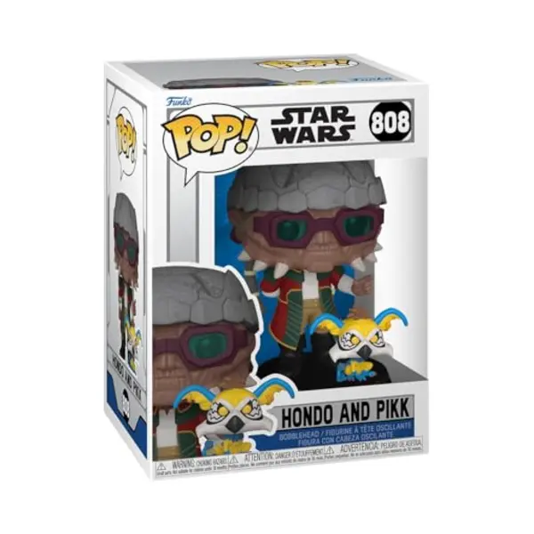 Star Wars Hondo And Pikk Vinyl Figur 808 Funko Pop! Multicolor thumbnail