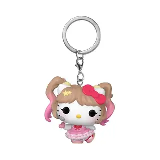 Funko Pop! Keychain, Hello Kitty - Hello Kitty KPop! Novelty Keyring - Collectable Mini Figure - Stocking Filler - Gift Idea - Official Merchandise -