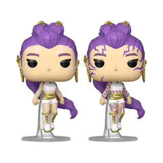 Funko Pop Animation, Kpop Demon Hunters - Rumi Met Kans Van 1 Op 6 Op Glow In The Dark Variant