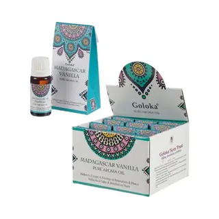 Goloka Madagascar Vanilla Aroma Oil 10ml