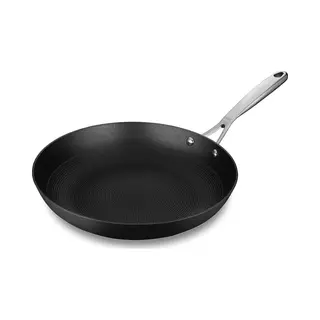 stahl. Stahl - Koekenpan Van Lichtgewicht Gietijzer - Anti Aanbaklaag - Roestbestendig - 24 Cm - Geschikt Voor Inductie & Alle Warmtebronnen - Voor 3-4
