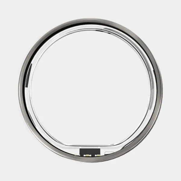 Ultrahuman Ring Air Nee Slimme ring met activiteitentracker Titanium thumbnail