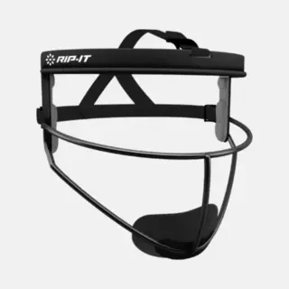 Rip-It Gezichtsbescherming, Voor Honkbal En Softbal, Meisjes, Zwart, Junior