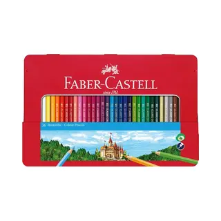 Faber-Castell 115886 Buntstift Beige, Schwarz, Blau, Bronze, Braun, Grün, Mehrfarbig, Pink, Weiß, Gelb 1 Stück(e)