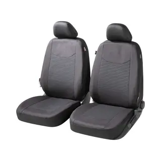Walser - Autositzbezug Speedway Vordersitze Collection Basic Schwarz Sitzbezug