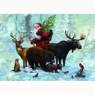 Puzzel Santas Team 1000 Stuk.Piatnik 551543