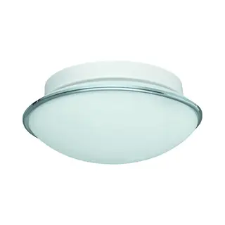 Eglo Dolly Plafondlamp - E27 - Staal|Glas - Wit|Chroom