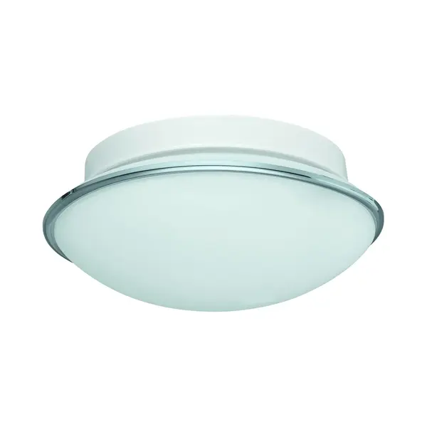 Eglo Dolly Plafondlamp - E27 - Staal|Glas - Wit|Chroom thumbnail