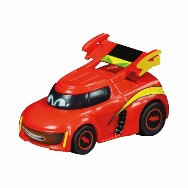 Carrera Speelgoedvoertuig - Pull And Speed - Batwheels - Red - Pull Back Auto - Terugtrekauto - 1, 43 thumbnail