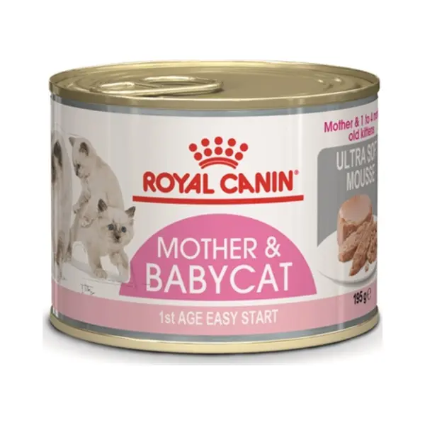 Royal Canin Mother & Babycat Ultra Soft Mousse - 12 X 195 G thumbnail