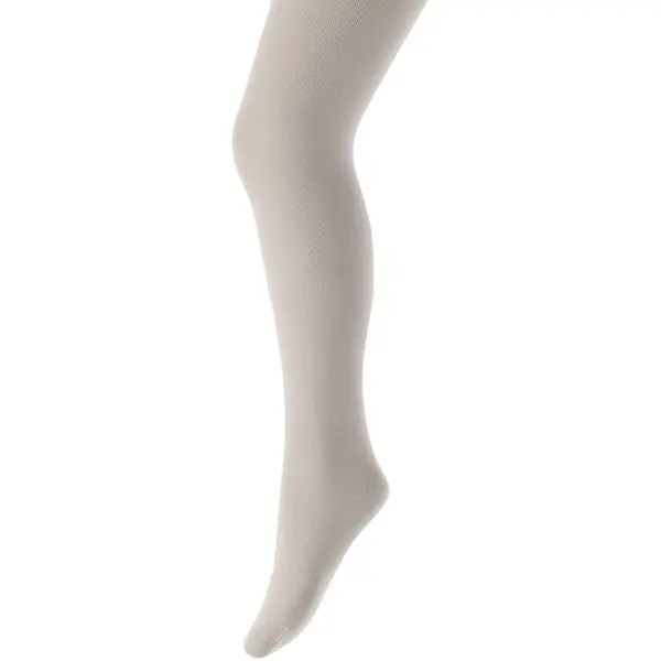Bonnie Doon Dunne Katoenen Maillot Meisjes Crème Maat 140/146 - Zomer Maillot/Panty - Fijne Ribstructuur - Kinder Maillot Katoen - Luchtig - Chou thumbnail