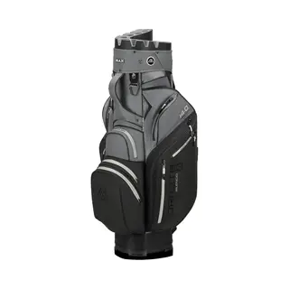 Big Max Drilite Silencio 3 - Stille Golftas - Cartbag - Waterafstotend - 14 Dividers - Zwart Grijs
