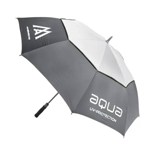 Big Max Aqua Uv Golf Paraplu Charcoal Wit Olive thumbnail