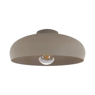 Eglo Mogano - Plafondlamp - E27 -Ø 40 Cm - Zandkleur