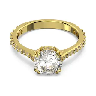 Swarovski Constella Goldfarbene Pavé Ring 564261C