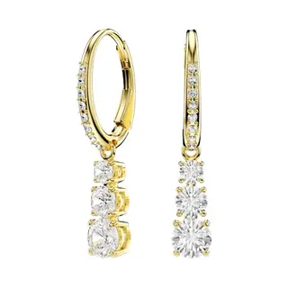 Swarovski Stilla Goldfarbene Ohrringe 5723300
