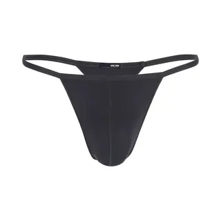 Hom - Herren - Basic G-String 'Plumes' - Black - Grösse Xl
