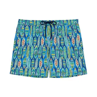 Hom Zwemshorts 'Marbella' Blauw / Gemengde Kleuren