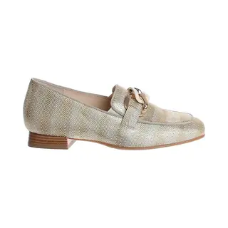 Hassi-A Hassia Napoli Ketting Loafers - Instappers - Dames - Goud - Maat 38, 5