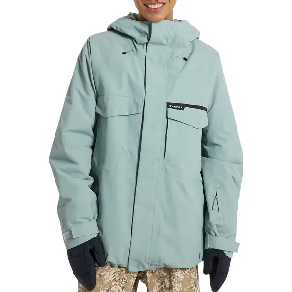 Burton Covert 2.0 2L Kapuzenjacke Türkis - M thumbnail