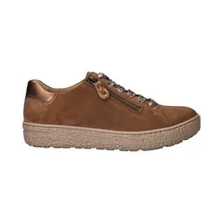 Hartjes 162.1401 Phil Sneakers - Suède - Dames - Bruin - Maat 40