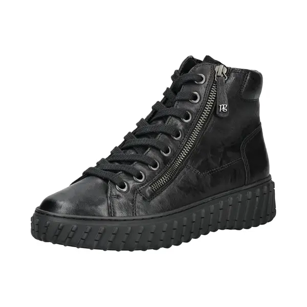 Paul Green Sneakers Hoog Zwart thumbnail