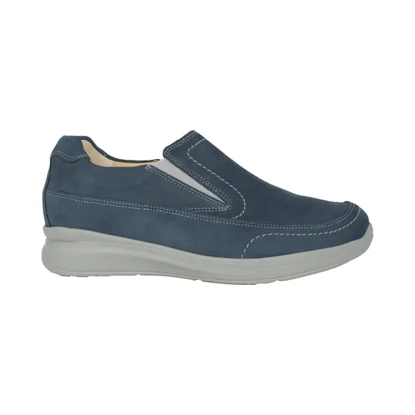 Ganter Harald - Heren Instapper - Blauw - Maat 40 (Eu) 6.5 (Uk) thumbnail