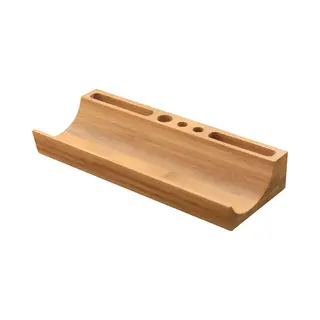 Pennenbakje - Ook Geschikt Voor Het Opbergen Van Telefoon - Bamboe Hout Pennenbak - Pennenhouder - Bureau Organizer