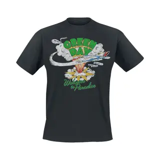 Green Day Welcome To Paradise T-Shirt Black