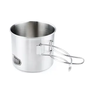 Gsi Outdoors 68214 kampeerkookgerei Pot 0,5 l Zilver