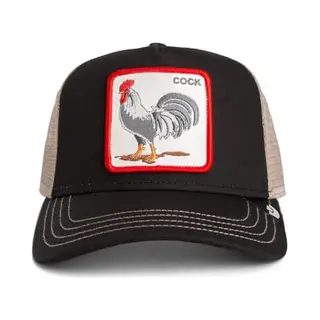 Goorin Bros. Trucker Cap Rooster Void Black Schwarz, Size, OneSize