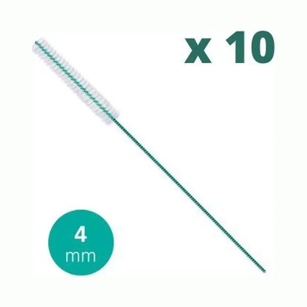 Lactona Interdentaal Ragers - Small 4mm - Groen - 2 Gripzak X 5 Stuks - Voordeelpakket thumbnail