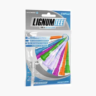 Lignum Golf Tees 72 Mm 12 Stuks (neon Mix)