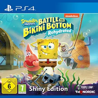 Thq Nordic Spongebob SquarePants : Battle for Bikini Bottom - Rehydrated - Shiny Edition Collection German, English, Simplified Chinese, Korean, Spanish, French, Italian, Japanese, Polish, Portuguese, Russian PlayStation 4