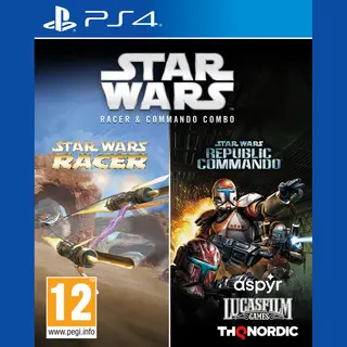 Thq Nordic Star Wars Racer And Commando Combo Standaard PlayStation 4