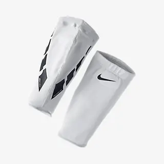 Nike Schienbeinschoner Halter - Weiß, Größe Medium