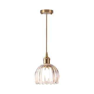 Hanglamp Van Glas Vintage Kroonluchter Voor Woonkamer Slaapkamer Keuken Transparant