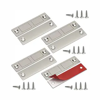 4 Set - Magnetische Deurvanger - Magneetsnapper - - Magnetische Deurdranger - Deur Magneet - Deursluiting Magneet - Kast Magneet - Deurvanger -