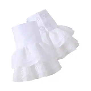 Afneembare Mouwen - Manchetten - Polsmanchetten Voor Dames, Dames En Tieners - Kanten Mouwen Bruiloft Decoratie Armband Handmanchet Met Elastische