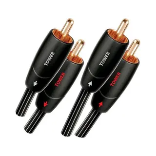 AudioQuest 2m Tower Rca Audio-Kabel 2 x Rca Schwarz