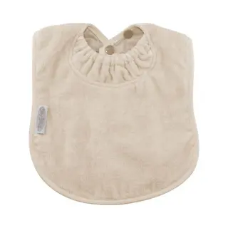 Slabbetje Silly Billyz Katoen Large White Sand