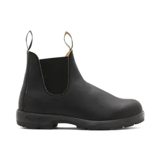 Blundstone Classics 558 L Black Leather Womens Chelsea Boots 0558-31 In A Plain Leather In Size 8